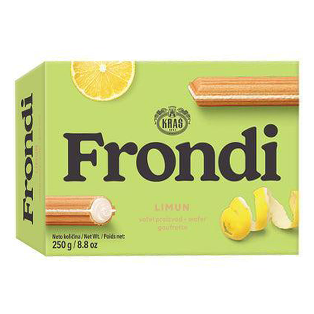 Wafers Maxi Frondi – Lemon – 8.82 oz (250 gr)